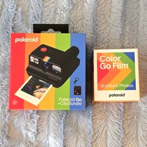 Polaroid Black Instant Camera with Film Photography Kit
